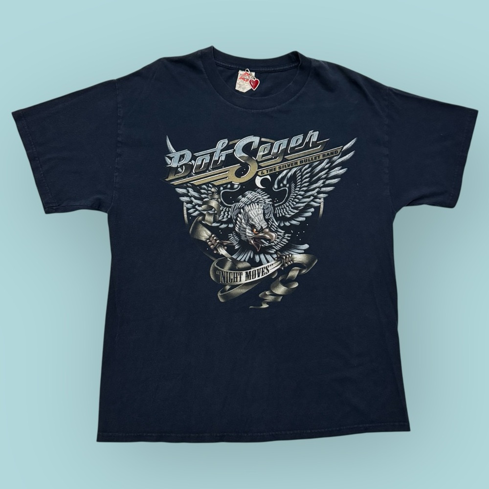 Vintage Retro Bob Seger Graphic Tour Tee